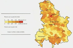 Premiers résultats du recensement 2011 : la Serbie se dépeuple