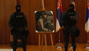 Trafic d&rsquo;art : un Cézanne volé en Suisse retrouvé à Belgrade