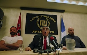 Grèce : l&rsquo;Aube dorée met déjà la pression sur les journalistes
