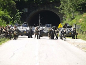Nouveau clash entre la population serbe et la Kfor dans le nord du Kosovo