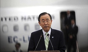 Onu : en visite au Kosovo, Ban Ki Moon s’inquiète de la situation dans le nord