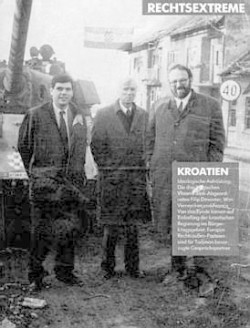 Le chef de l&rsquo;extrême droite flamande « jaloux » de la guerre d&rsquo;indépendance croate