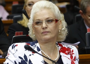 Jorgovanka Tabaković, une radicale « historique » à la tête de la Banque nationale de Serbie