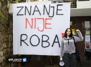 Croatie : l&rsquo;école et l&rsquo;Université sont en crise