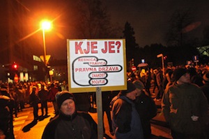 Révolte citoyenne en Slovénie : les manifestations reprennent