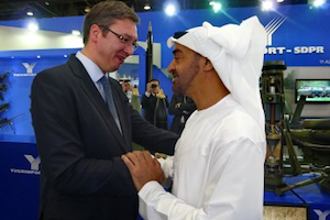 Serbie : accord de coopération et gros contrats en vue avec les Émirats arabes unis