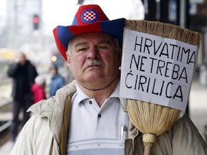 Croatie : l’alphabet cyrillique, les anciens combattants et le retour de la droite nationaliste