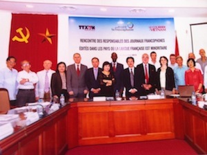 Les responsables des médias francophones se sont retrouvés à Hanoi