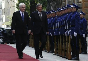 Ivo Josipović en Bosnie-Herzégovine : une visite de « bon voisinage » européen