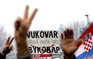 Partie de Vukovar, la «guerre du cyrillique» embrase toute la Croatie