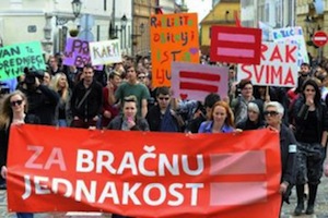 Croatie : référendum le 1er décembre contre le mariage pour tous