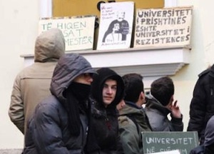 Kosovo : fraude, corruption et révolte à l’Université de Pristina