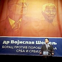 Législatives en Serbie : Vojislav Šešelj se prend pour le «Mandela serbe»