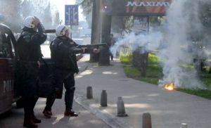 Manifestation anti-gouvernementale au Monténégro : vingt arrestations, neuf policiers blessés