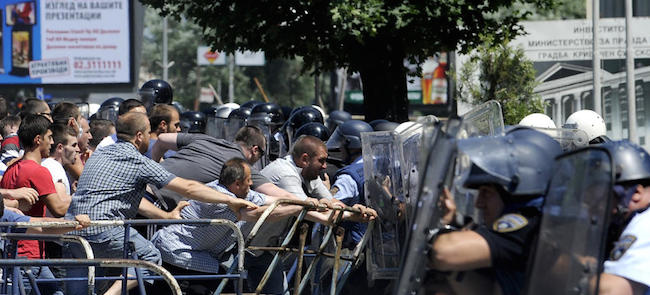 Macédoine : les violences interethniques inquiètent l&rsquo;Albanie et le Kosovo