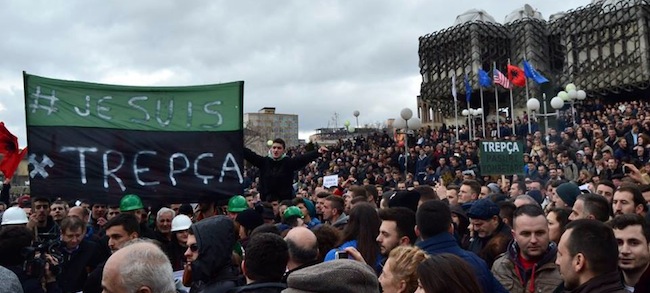 Kosovo : démonstration de force dans la rue pour la renationalisation de Trepca