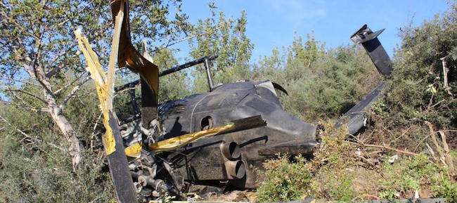 Albanie : un pilote de l&rsquo;armée se crashe aux commandes d&rsquo;un hélicoptère bourré de haschich