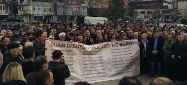 Kosovo : les familles des victimes des crimes du SHIK réclament justice