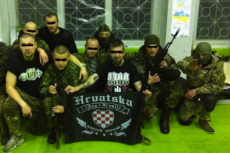 Ukraine : la «Légion croate» se bat dans les rangs du bataillon Azov