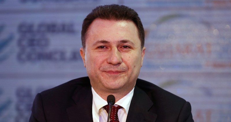 Macédoine : le VMRO-DPMNE de Nikola Gruevski en pleine tempête