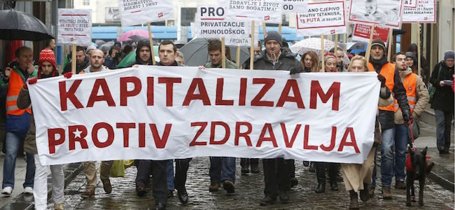 Croatie : à gauche de la gauche, l&rsquo;exemple de Syriza fait rêver