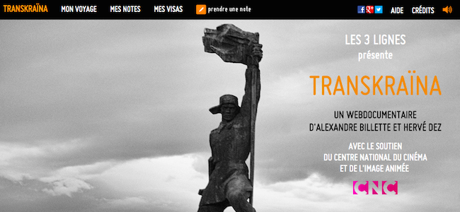 Le Prix Philippe Chaffanjon 2015 attribué au webdocumentaire Transkraïna
