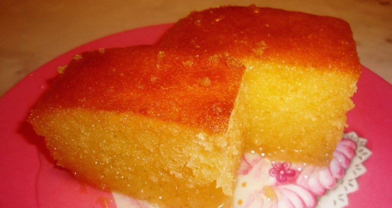 Gâteau éponge (au sirop ou au lait)