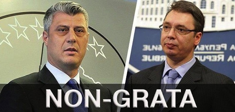 Kosovo : Hashim Thaçi persona non grata à Belgrade