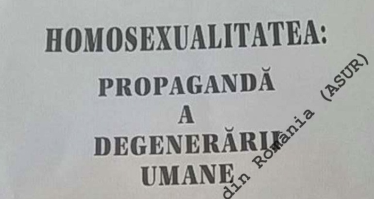 Homophobie et appel au meurtre dans les écoles de Roumanie