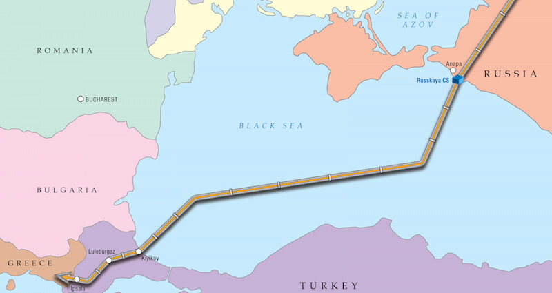 Énergie : Gazprom annonce le lancement de Turkish Stream «en décembre 2016»