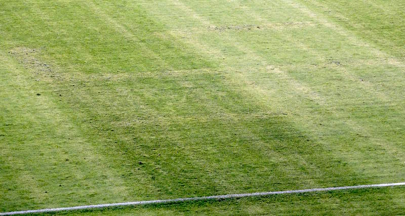 Football : une croix gammée dessinée sur la pelouse du match Italie-Croatie
