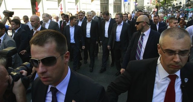 Bosnie-Herzégovine / Serbie : retrouvailles «entre amis» à Belgrade