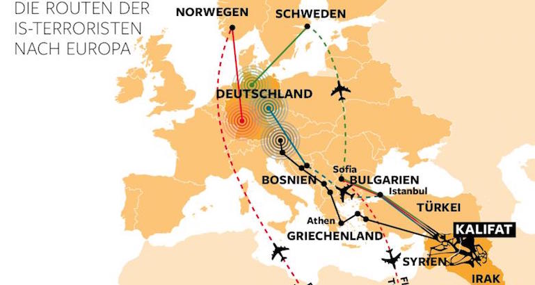 Guerre en Syrie : les combattants de Daech voyageraient dans l&rsquo;UE avec des passeports bulgares