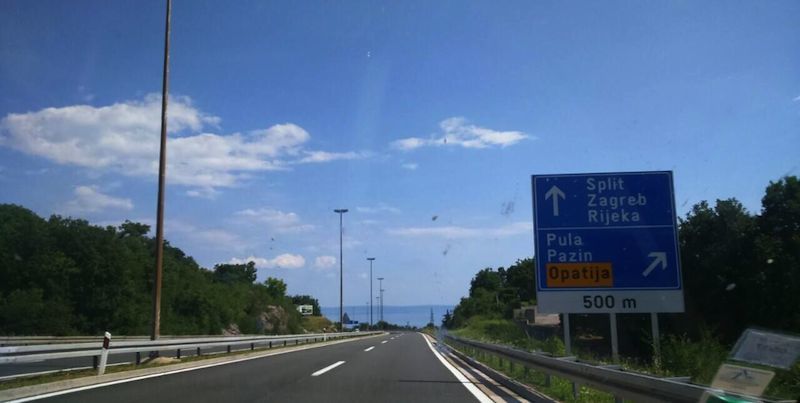 Route de Croatie