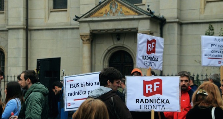 Croatie-Vatican : manif anti-pacte à Zagreb