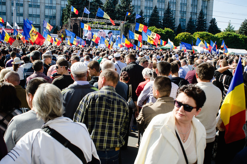 Manifestations en Moldavie : « Rendez-nous le milliard ! »