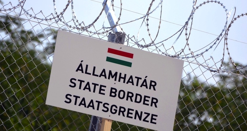 La Hongrie a fermé ses frontières avec la Croatie