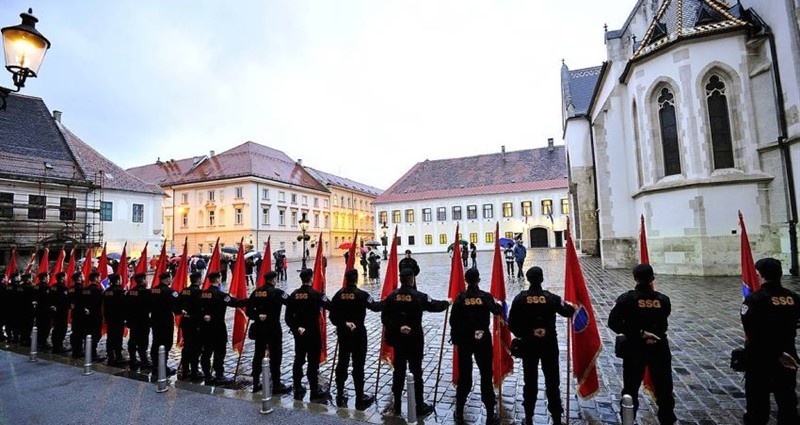 Croatie : l&rsquo;extrême droite marche au pas et récupère une chanson de Laibach