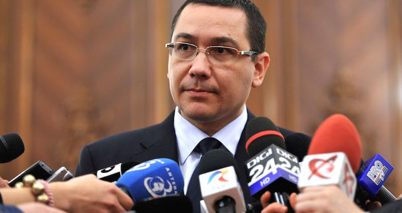 Roumanie : le Premier ministre Victor Ponta a démissionné
