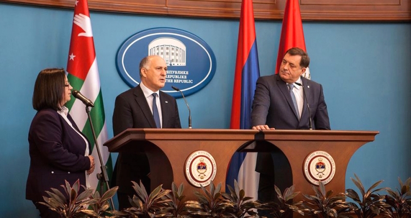 Bosnie-Herzégovine : l&rsquo;Abkhazie et la Republika Srpska célèbrent leur amitié