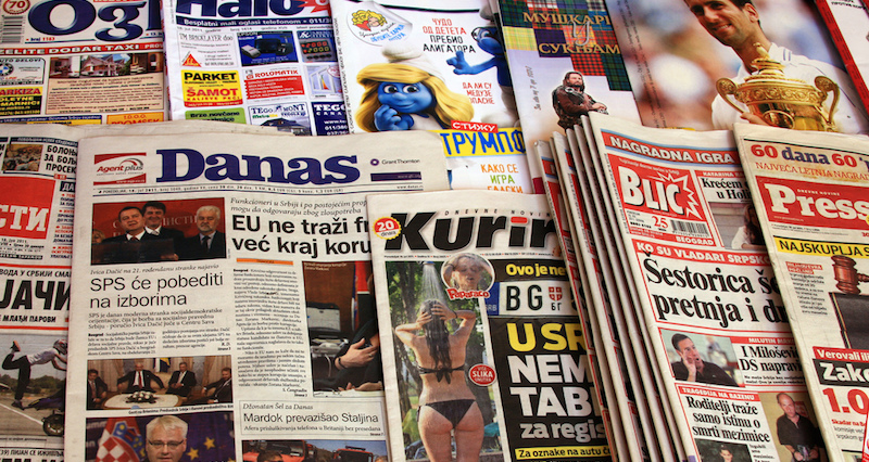 Médias en Serbie : à l&rsquo;heure des tabloïds, quelle place pour la vraie info ?