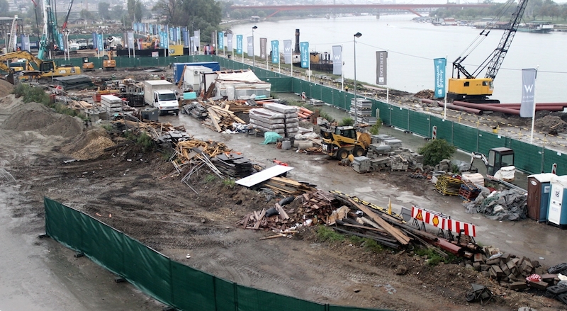 Inondations en Serbie : la province coule mais Belgrade Waterfront est sauf !