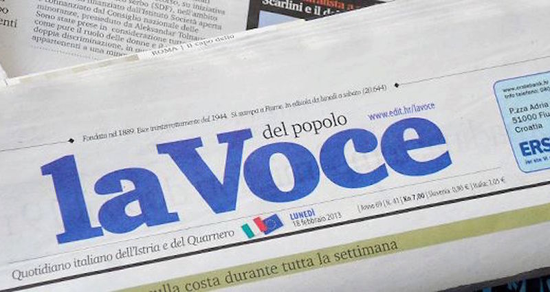 Médias : la voix de la minorité italienne de Croatie et de Slovénie au bord de la faillite