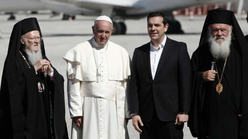 Grèce : le pape à Lesbos, un pari pour le patriarche œcuménique de Constantinople