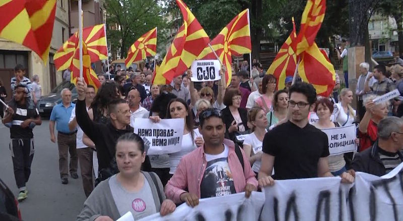 Macédoine : la contestation gagne toutes les villes du pays