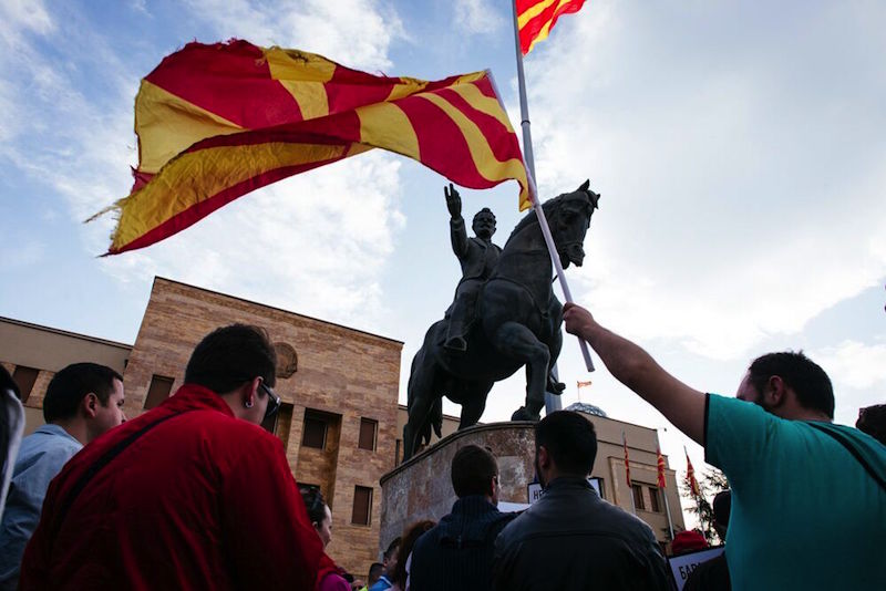 Amnistie en Macédoine : «VMRO, démission»