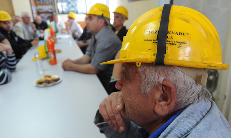 Bosnie-Herzégovine : les ouvriers de Tuzla Kvarc font plier les autorités