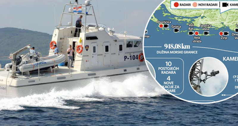 La Croatie, nouvelle frontière maritime de la «forteresse Europe» 