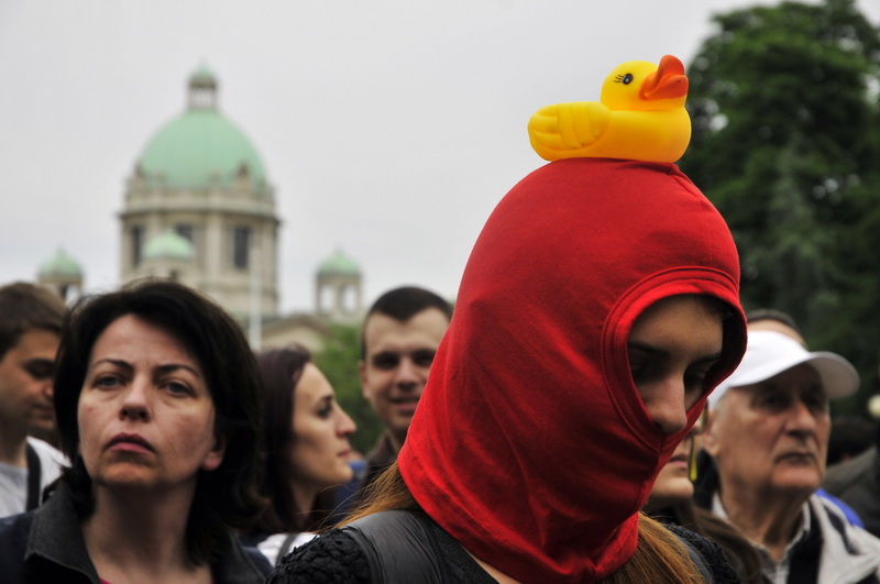 Belgrade Waterfront : manifestation contre les «fantômes» de Savamala