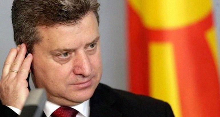 Macédoine : le Président Ivanov annule totalement son amnistie
